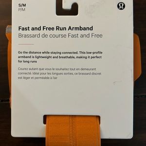 NWT Lululemon Fast and Free Run Armband
